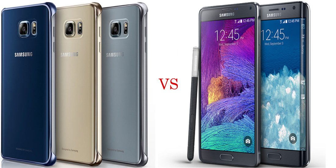 Samsung Galaxy Note 5 versus Samsung Galaxy Note 4 5
